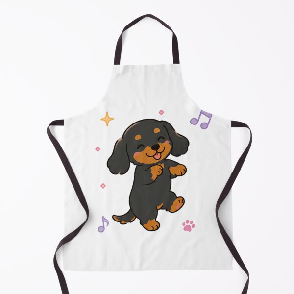 Item preview, Cute Dachshund Puppy Kawaii Chibi Wiener Dog Art designed and sold by Seculinator.