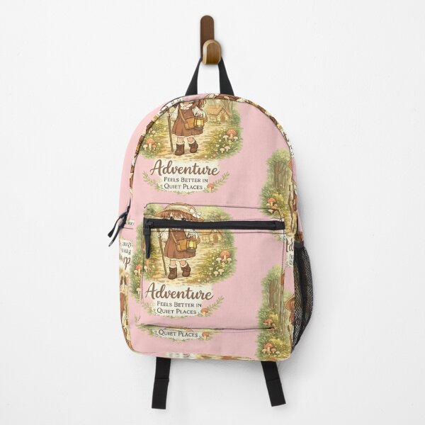 Item preview, Tiny Anime Forest Explorer Cute Cozy Adventure Quote Aesthetic for Dreamers and Travelers designed and sold by Im-Ara.