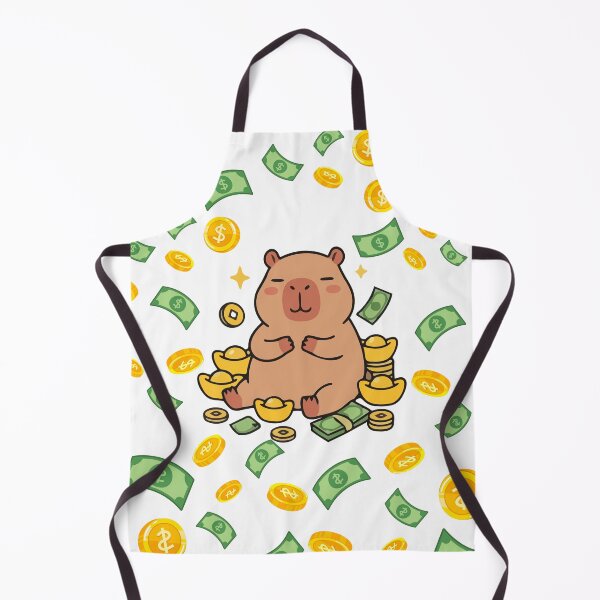 Item preview, Rich Energy Capybara designed and sold by AetherNest | Sacred Art by Alicia Jia D.