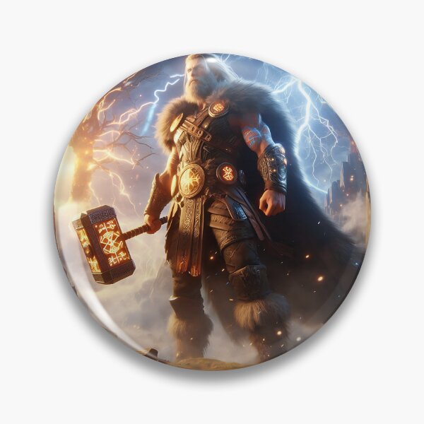 Item preview, Thor, Norse God of Thunder designed and sold by GalleryBrisArt.