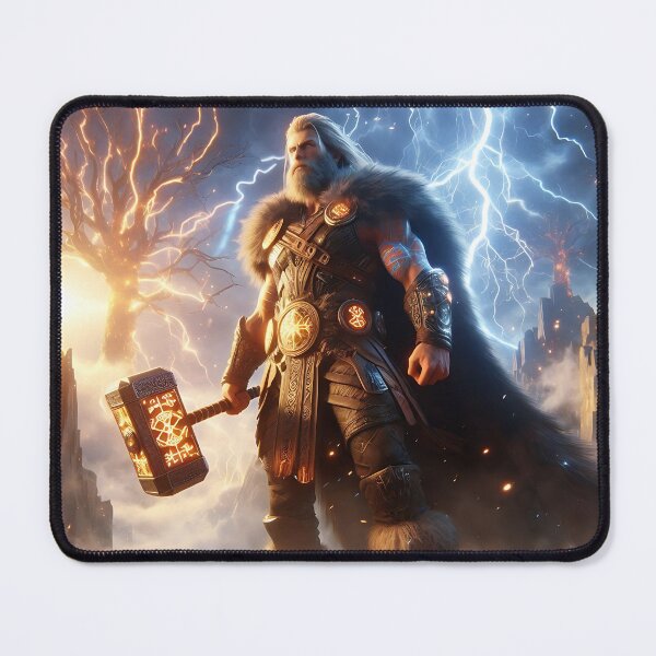 Item preview, Thor, Norse God of Thunder designed and sold by GalleryBrisArt.