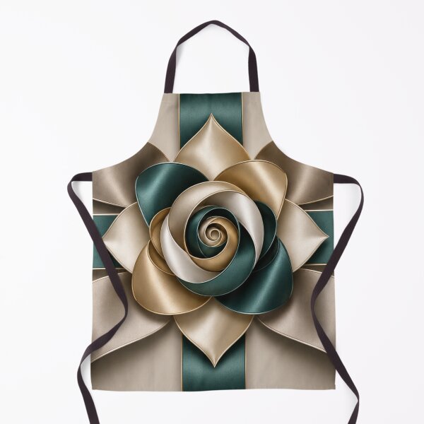 Item preview, Emerald Satin Rose Abstract designed and sold by Bellassi.