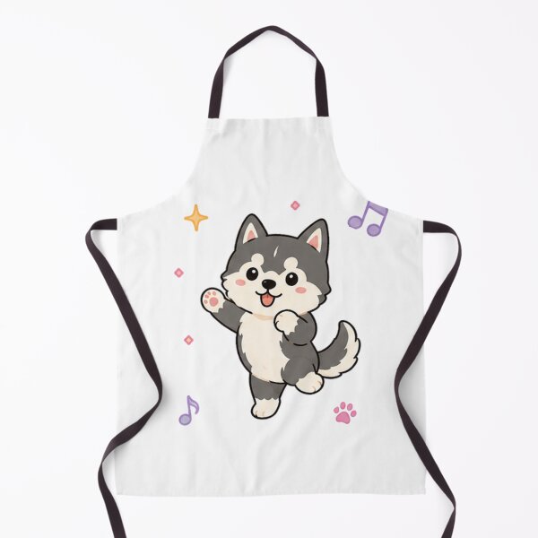 Item preview, Cute Siberian Husky Puppy Kawaii Alaskan Malamute Art designed and sold by Seculinator.