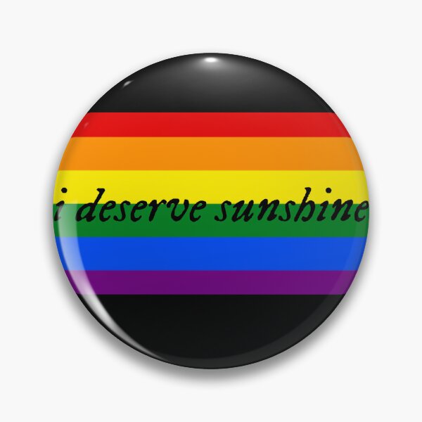 Item preview, I Deserve Sunshine - Pride Flag - Heated Rivalry Quote - Pride Quote designed and sold by artistalways.