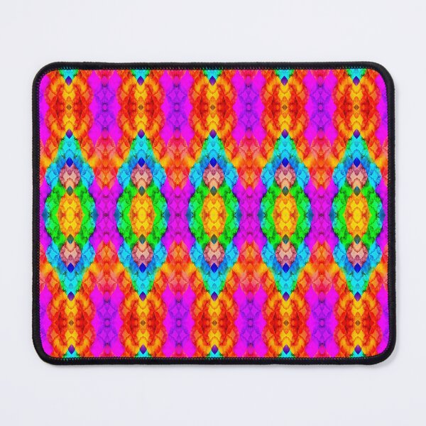 Item preview, Rainbow Kaleidoscope Geometric Pattern | Vibrant Abstract Mosaic Art Design designed and sold by Sachie's Studio.