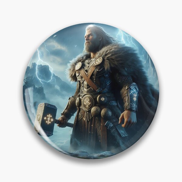 Item preview, Thor, Norse God of Thunder designed and sold by GalleryBrisArt.