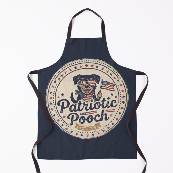 Item preview, Patriotic Pooch | Patriotic Dog Shirt | 4th of July Dog Design designed and sold by KelliesGrafix.