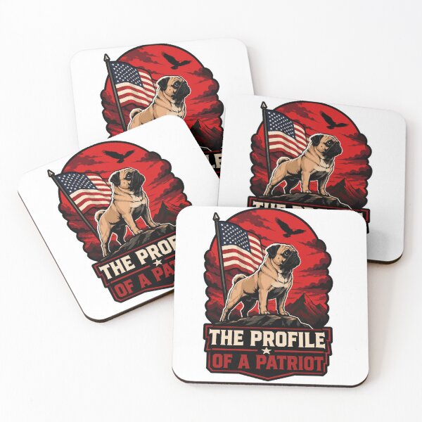 Item preview, Pug Patriotism designed and sold by Squiggle Happy.