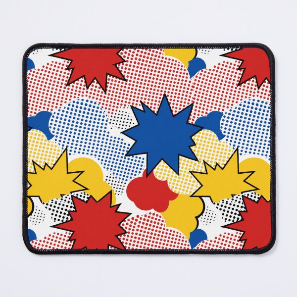 Item preview, Pop Art Comic Dots Retro Seamless Pattern Print designed and sold by Inkworksbyshery.