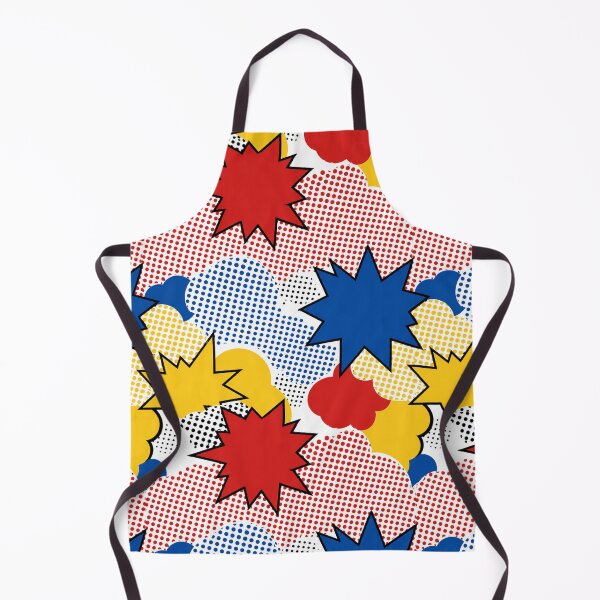Item preview, Pop Art Comic Dots Retro Seamless Pattern Print designed and sold by Inkworksbyshery.