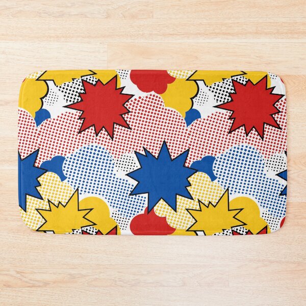 Item preview, Pop Art Comic Dots Retro Seamless Pattern Print designed and sold by Inkworksbyshery.