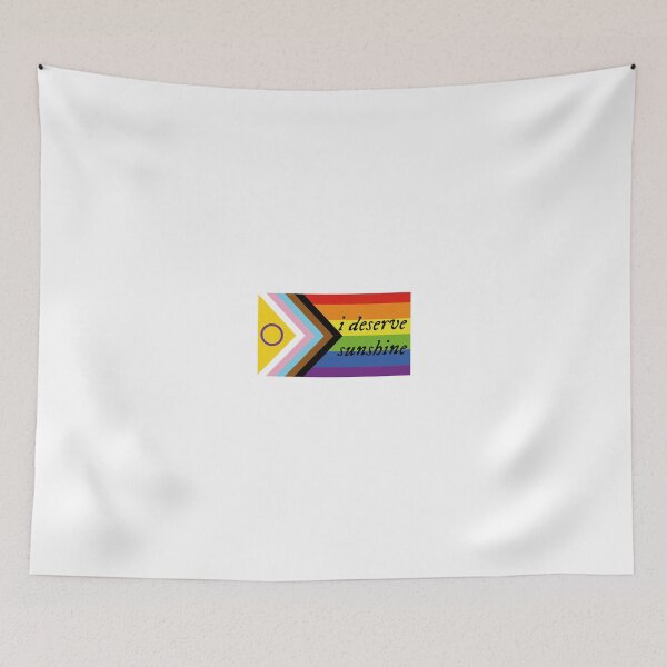 Item preview, I Deserve Sunshine - Pride Flag - Heated Rivalry Quote - Pride designed and sold by artistalways.