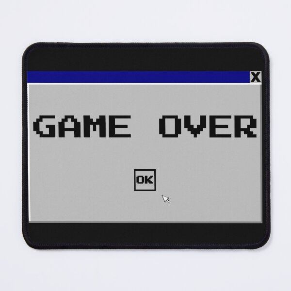 Item preview, Retro Game Over Window Pixel Art designed and sold by ZJDesignsArt.
