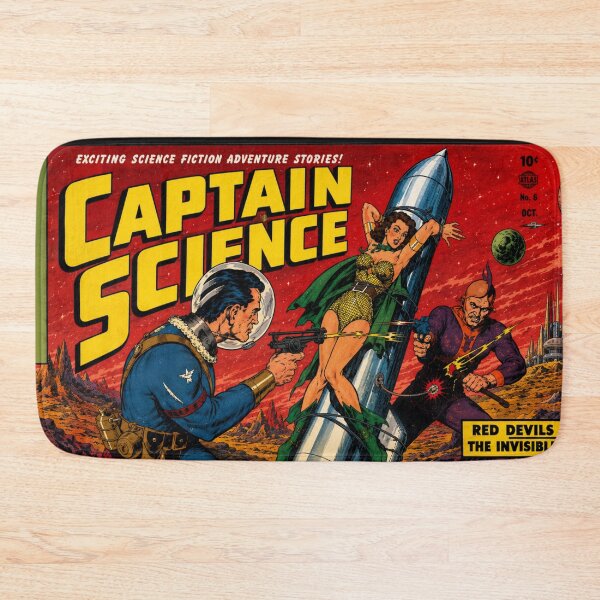 Item preview, Captain Science – Red Devils of Mars | Vintage Sci-Fi Comic Cover Art designed and sold by VoglR.