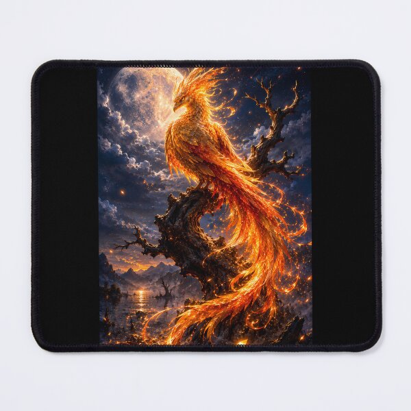 Item preview, Moonlit Phoenix of Eternal Fire designed and sold by ManJiangHong.