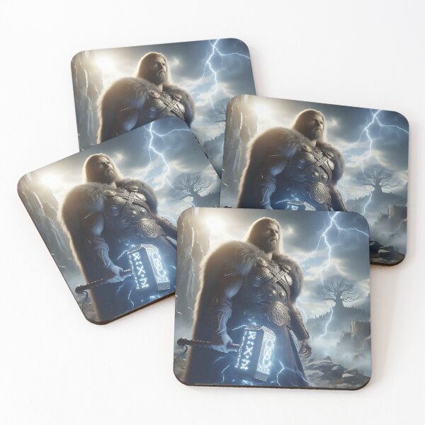 Item preview, Thor, Norse God of Thunder designed and sold by GalleryBrisArt.