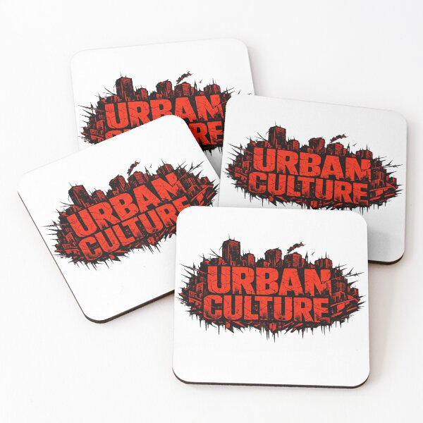 Item preview, Urban Culture Skyline Dark Metal red designed and sold by NoNameDrops.