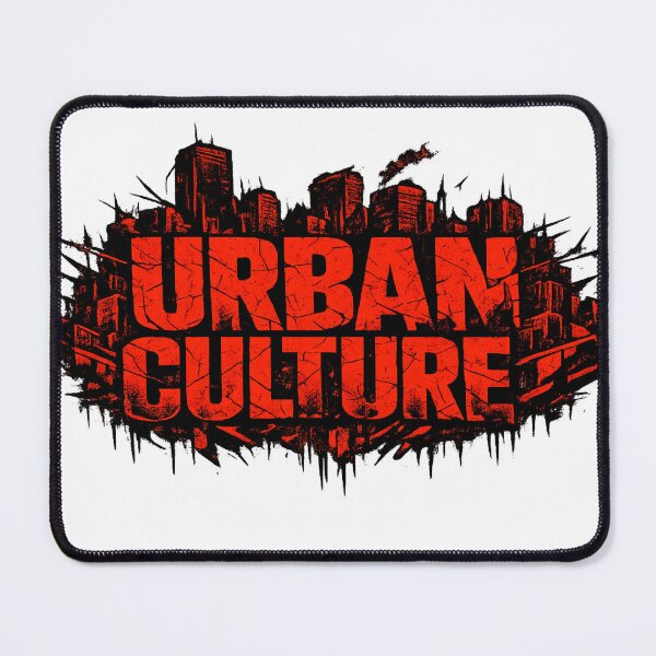 Item preview, Urban Culture Skyline Dark Metal red designed and sold by NoNameDrops.