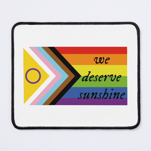 Item preview, We Deserve Sunshine - Pride Flag - Heated Rivalry Quote - Pride designed and sold by artistalways.