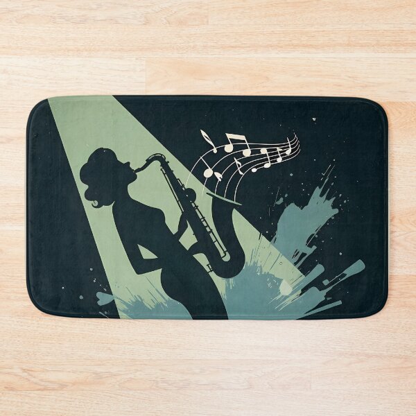 Item preview, Saxophonist in the Spotlight  - International Music day designed and sold by Art-Arcade6.