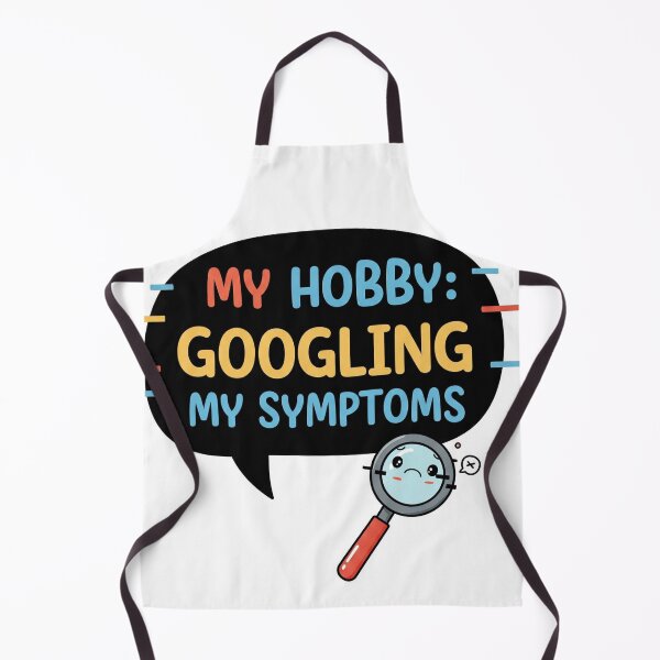 Item preview, My Hobby Googling My Symptoms Funny Retro Speech Bubble designed and sold by DesignsCreative.