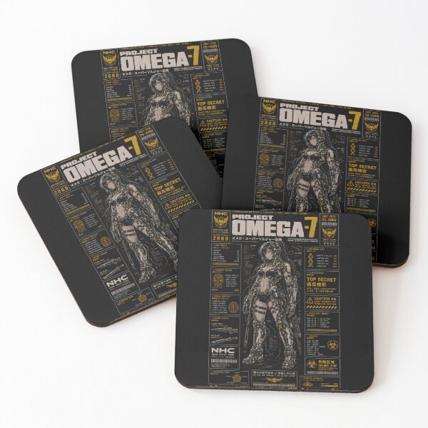Item preview, Cyberpunk Supersoldier Project Omega-7 - Mecha Anime Girl Sci-Fi HUD designed and sold by saamessart.