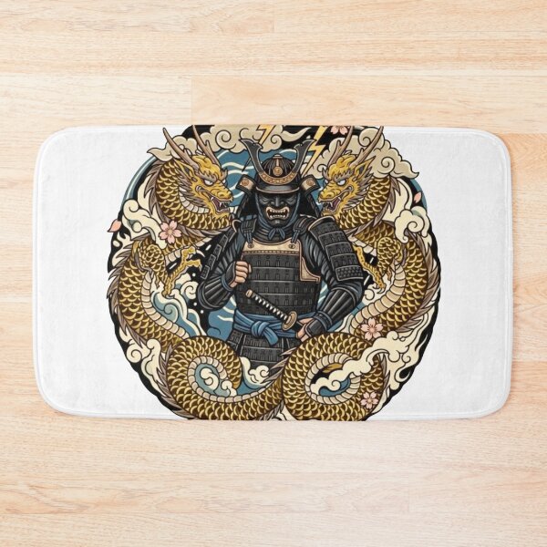 Item preview, #15 Dragon Samurai | Black Armor vs Golden Dragon designed and sold by FUJIYAMA-JAPAN-WORKS.