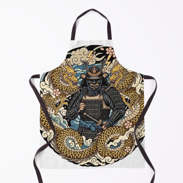 Item preview, #15 Dragon Samurai | Black Armor vs Golden Dragon designed and sold by FUJIYAMA-JAPAN-WORKS.
