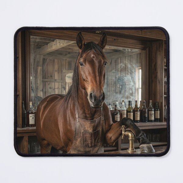 Item preview, Horse Lubricates the Wild West designed and sold by Tridentulus.