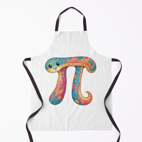 Item preview, Pi-thon Cute Pi Symbol Snake for Math Lovers designed and sold by eignvalue.