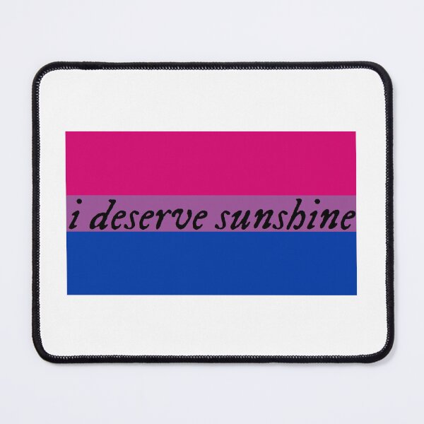 Item preview, I Deserve Sunshine - Bisexual Pride Flag - Heated Rivalry Quote - Pride Quote designed and sold by artistalways.