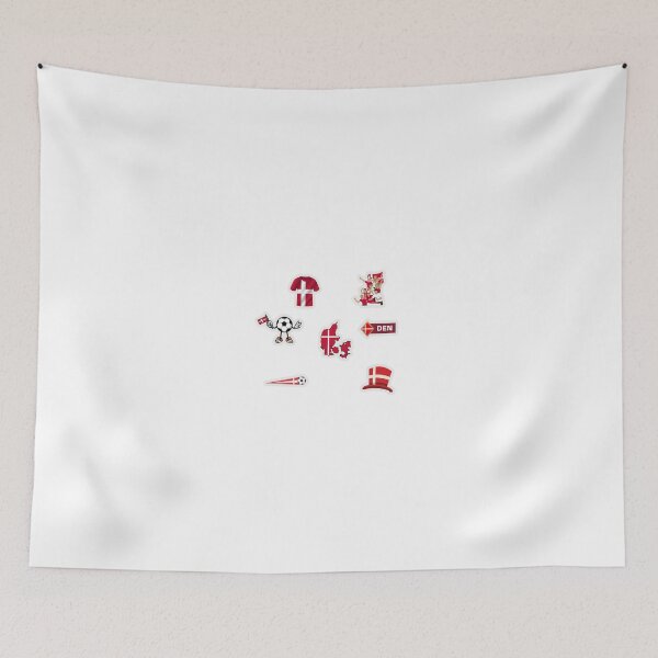 Item preview, Denmark Football Sticker Pack Danish Soccer designed and sold by KAWAII STUDIO NB.