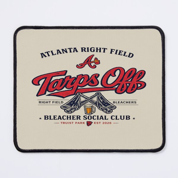 Item preview, Atlanta Tarps Off Bleacher Social Club Vintage Baseball Fan Shirt designed and sold by GhostDawgs.