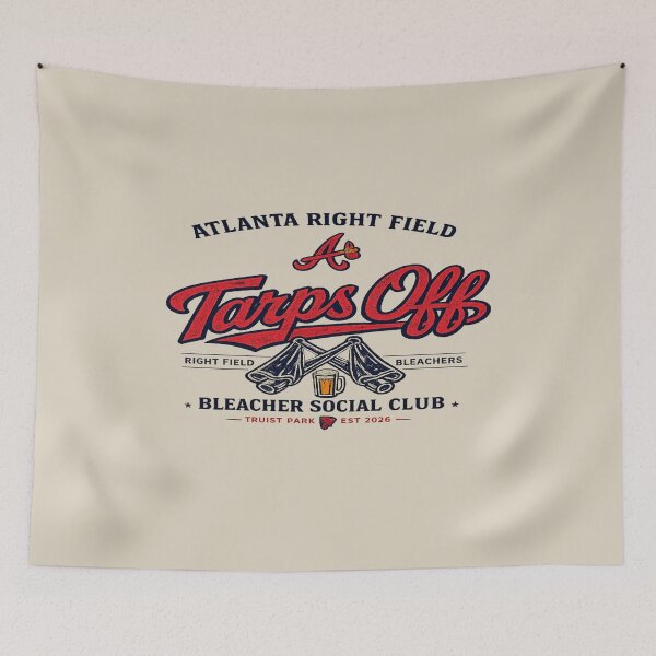 Item preview, Atlanta Tarps Off Bleacher Social Club Vintage Baseball Fan Shirt designed and sold by GhostDawgs.