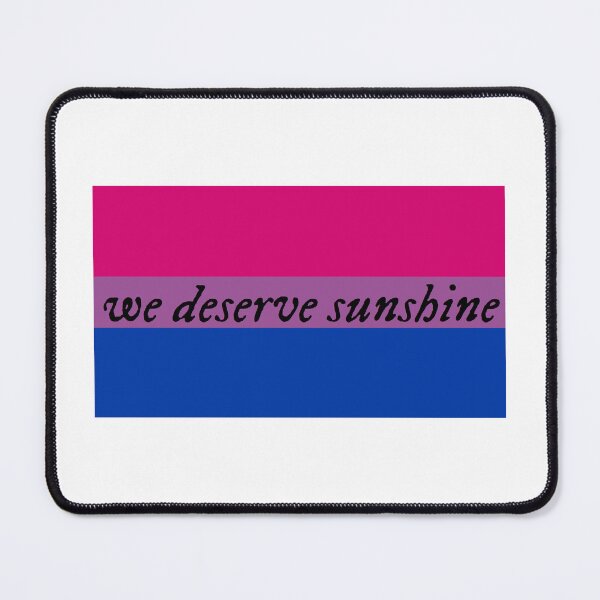 Item preview, We Deserve Sunshine - Bisexual Pride Flag - Heated Rivalry Quote - Pride Quote designed and sold by artistalways.