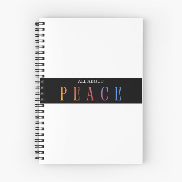 Item preview, ALL about peace printed t-shirt  designed and sold by Raza-prints.