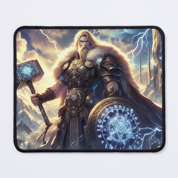 Item preview, Thor, Norse God of Thunder designed and sold by GalleryBrisArt.