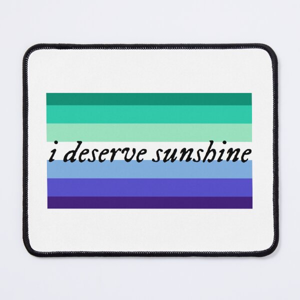 Item preview, I Deserve Sunshine - Gay Pride Flag - Heated Rivalry Quote - Pride Quote designed and sold by artistalways.