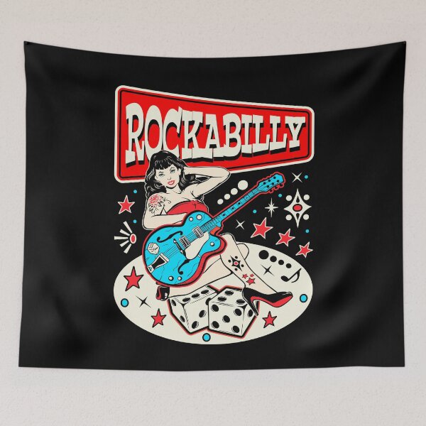 Item preview, Rockabilly Pin Up 1950s Sock Hop Dance Rock and Roll 50s designed and sold by MemphisCenter.