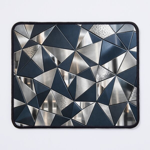 Item preview, Angular Faceted Metallic Tiling designed and sold by IntelliMindDesigns.