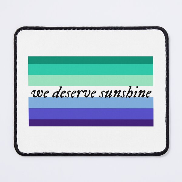 Item preview, We Deserve Sunshine - Gay Pride Flag - Heated Rivalry Quote - Pride Quote designed and sold by artistalways.