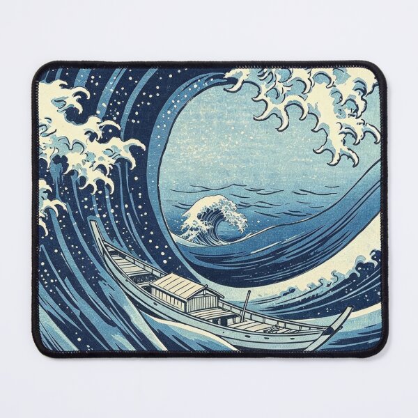 Item preview, Tiny Boat Big Wave designed and sold by synthoso.