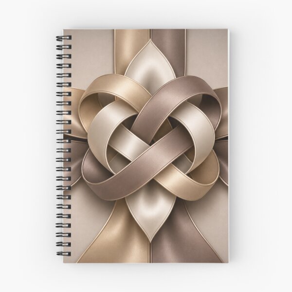 Item preview, Champagne Infinity Knot Abstract designed and sold by Bellassi.
