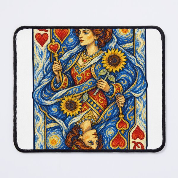 Item preview, Queen Of Hearts Post Impressionist designed and sold by Idans.