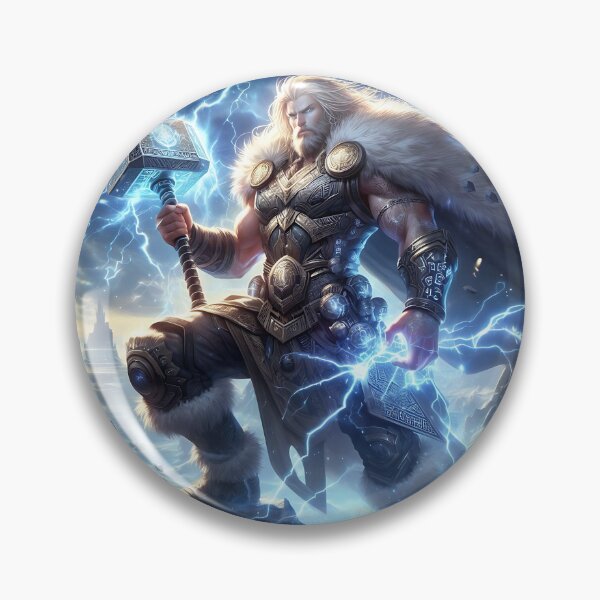 Item preview, Thor, Norse God of Thunder designed and sold by GalleryBrisArt.