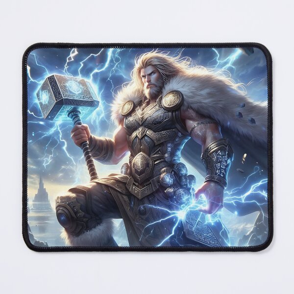 Item preview, Thor, Norse God of Thunder designed and sold by GalleryBrisArt.