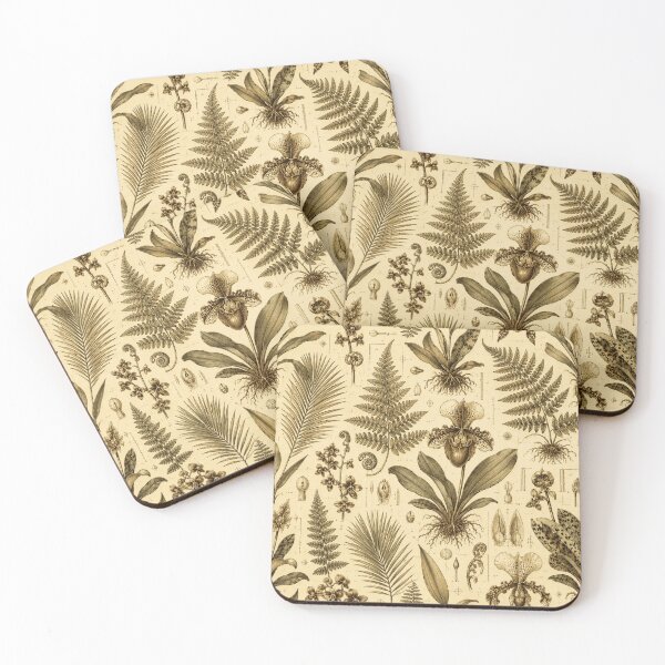 Item preview, Vintage Victorian Botanical Illustration Seamless Pattern designed and sold by Inkworksbyshery.