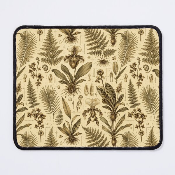 Item preview, Vintage Victorian Botanical Illustration Seamless Pattern designed and sold by Inkworksbyshery.