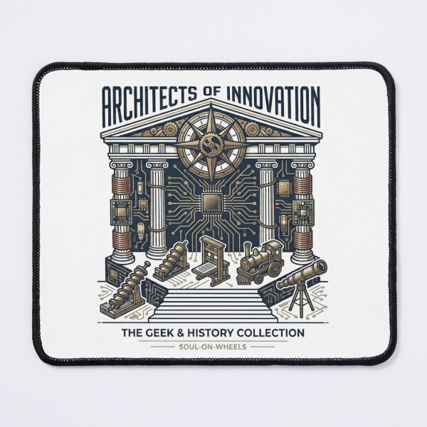Item preview, Architects of Innovation Geek History Mechanical Art designed and sold by Nova Blend.