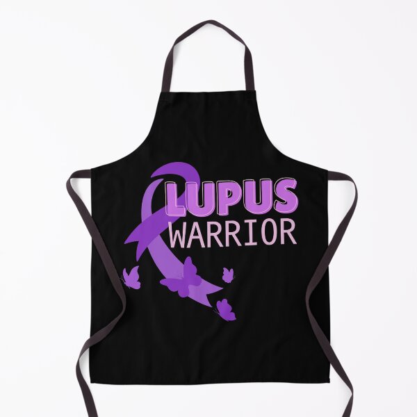 Item preview, Lupus Awareness Month | Purple Ribbon Lupus Warrior Minimalist | Chronic Illness Fighter designed and sold by Im-Ara.